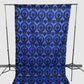 5 Feet Wide Damask Flocking Taffeta Backdrop Drape Curtain Panel, 1 Panel - New Creations Fabric & Foam Inc
