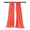 5 Feet Wide x 15 Feet High, Polyester Seamless Backdrop Drape Curtain Panel / Curtain Room Divider / 2 Panels - New Creations Fabric & Foam Inc