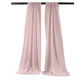 5 Feet Wide x 20 Feet High, Polyester Seamless Backdrop Drape Curtain Panel / Curtain Room Divider / 2 Panels - New Creations Fabric & Foam Inc