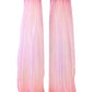 5 Feet Wide x 20 Feet High, Polyester Sheer Mirror Organza Backdrop Drape, Curtain Panels, Room Divider, 1 Pair. - New Creations Fabric & Foam Inc