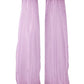 5 Feet Wide x 20 Feet High, Polyester Sheer Mirror Organza Backdrop Drape, Curtain Panels, Room Divider, 1 Pair. - New Creations Fabric & Foam Inc
