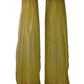 5 Feet Wide x 20 Feet High, Polyester Sheer Mirror Organza Backdrop Drape, Curtain Panels, Room Divider, 1 Pair. - New Creations Fabric & Foam Inc