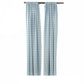 5 Feet Wide x 6 Feet High, Buffalo Checkered Country Plaid Gingham Checkered Backdrop Drapes Curtains Panels, 1 Pair - New Creations Fabric & Foam Inc