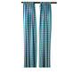 5 Feet Wide x 6 Feet High, Buffalo Checkered Country Plaid Gingham Checkered Backdrop Drapes Curtains Panels, 1 Pair - New Creations Fabric & Foam Inc