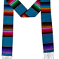 5" Wide by 76" Long Authentic Mexican Serape Graduation Stole Sash - New Creations Fabric & Foam Inc