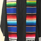 5" Wide by 76" Long Authentic Mexican Serape Graduation Stole Sash - New Creations Fabric & Foam Inc
