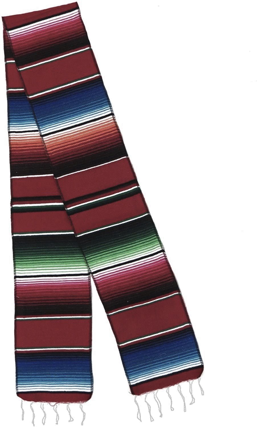5" Wide by 76" Long Authentic Mexican Serape Graduation Stole Sash - New Creations Fabric & Foam Inc