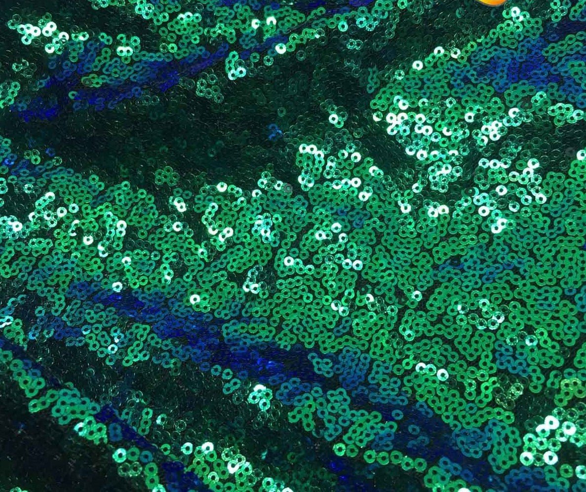 50" Wide Mini Glitz Disc Sequins Fabric By The Yard - New Creations Fabric & Foam Inc