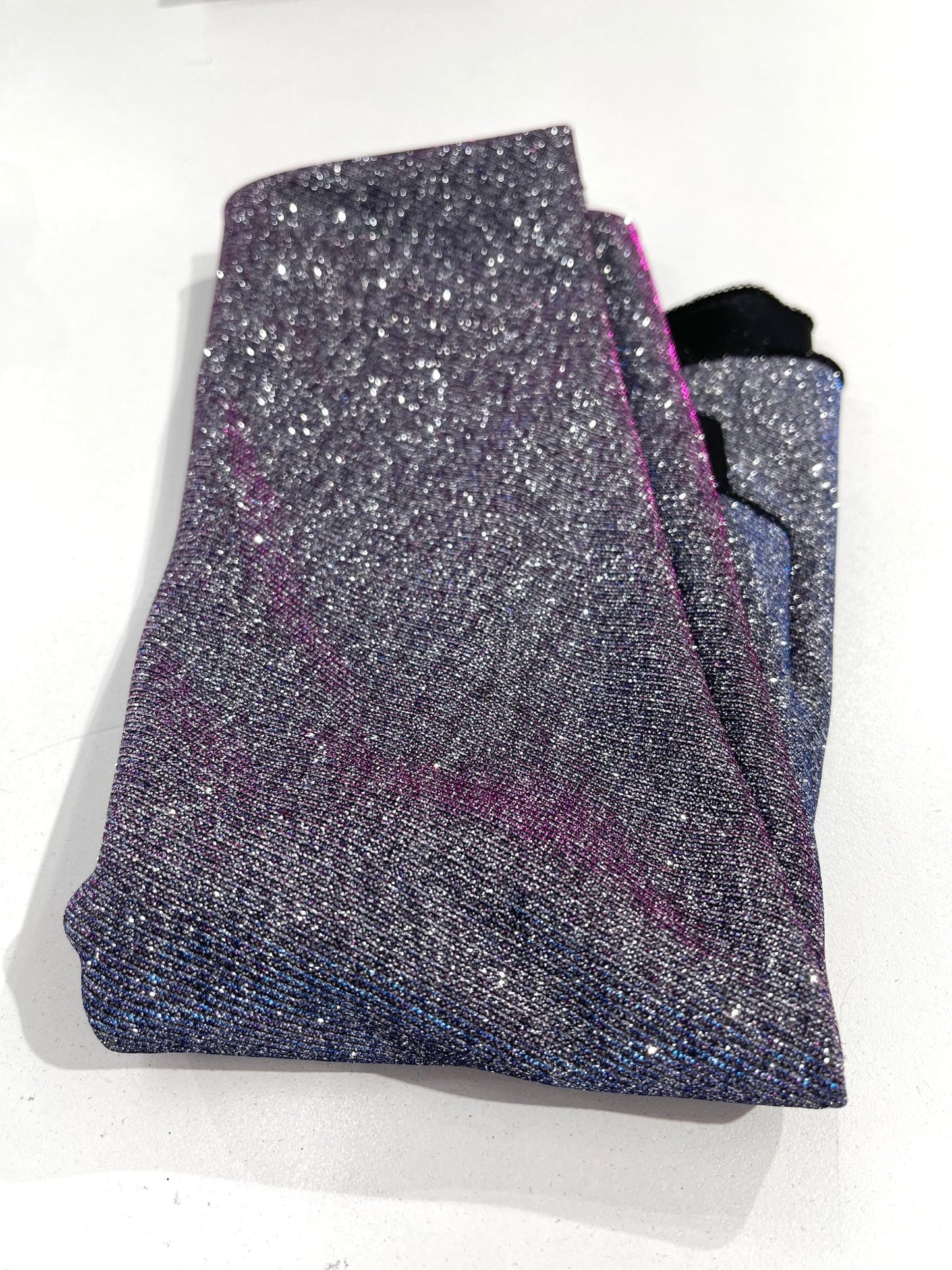 51" ROUND FULL COVERED GLITTER SHIMMER TABLECLOTH - New Creations Fabric & Foam Inc