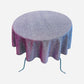 54" ROUND FULL COVERED GLITTER SHIMMER TABLECLOTH - New Creations Fabric & Foam Inc