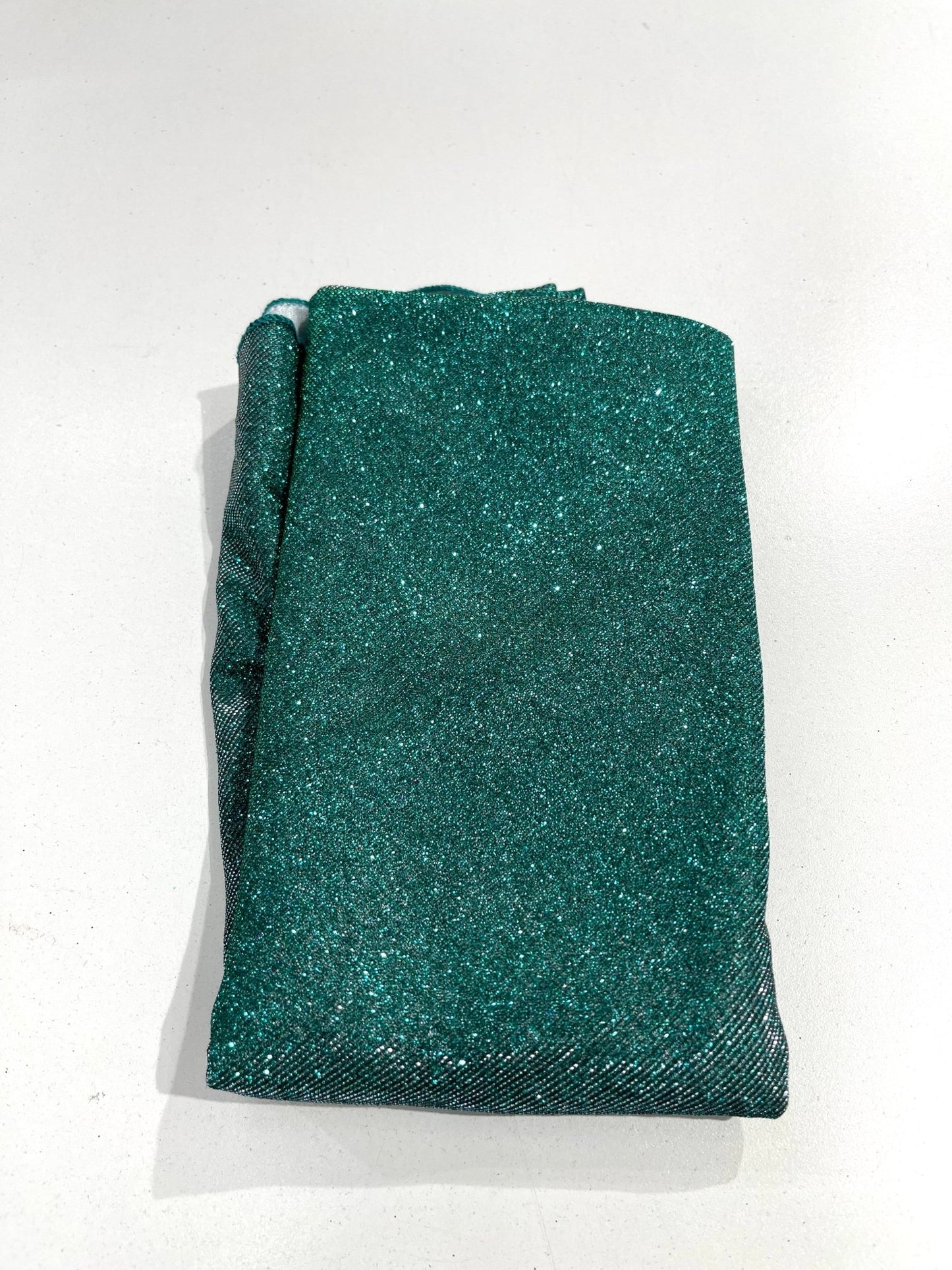 58" ROUND FULL COVERED GLITTER SHIMMER TABLECLOTH - New Creations Fabric & Foam Inc