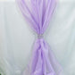 58" Wide Extra Long, Chiffon Wedding Table Runner - New Creations Fabric & Foam Inc