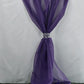58" Wide Extra Long, Chiffon Wedding Table Runner - New Creations Fabric & Foam Inc