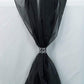58" Wide Extra Long, Chiffon Wedding Table Runner - New Creations Fabric & Foam Inc