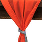 58" Wide Extra Long, Chiffon Wedding Table Runner - New Creations Fabric & Foam Inc