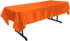 58" x 102" Rectangular Polyester Bridal Satin Table Tablecloth - New Creations Fabric & Foam Inc