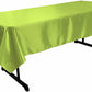 58" x 120" Rectangular Polyester Bridal Satin Table Tablecloth - New Creations Fabric & Foam Inc