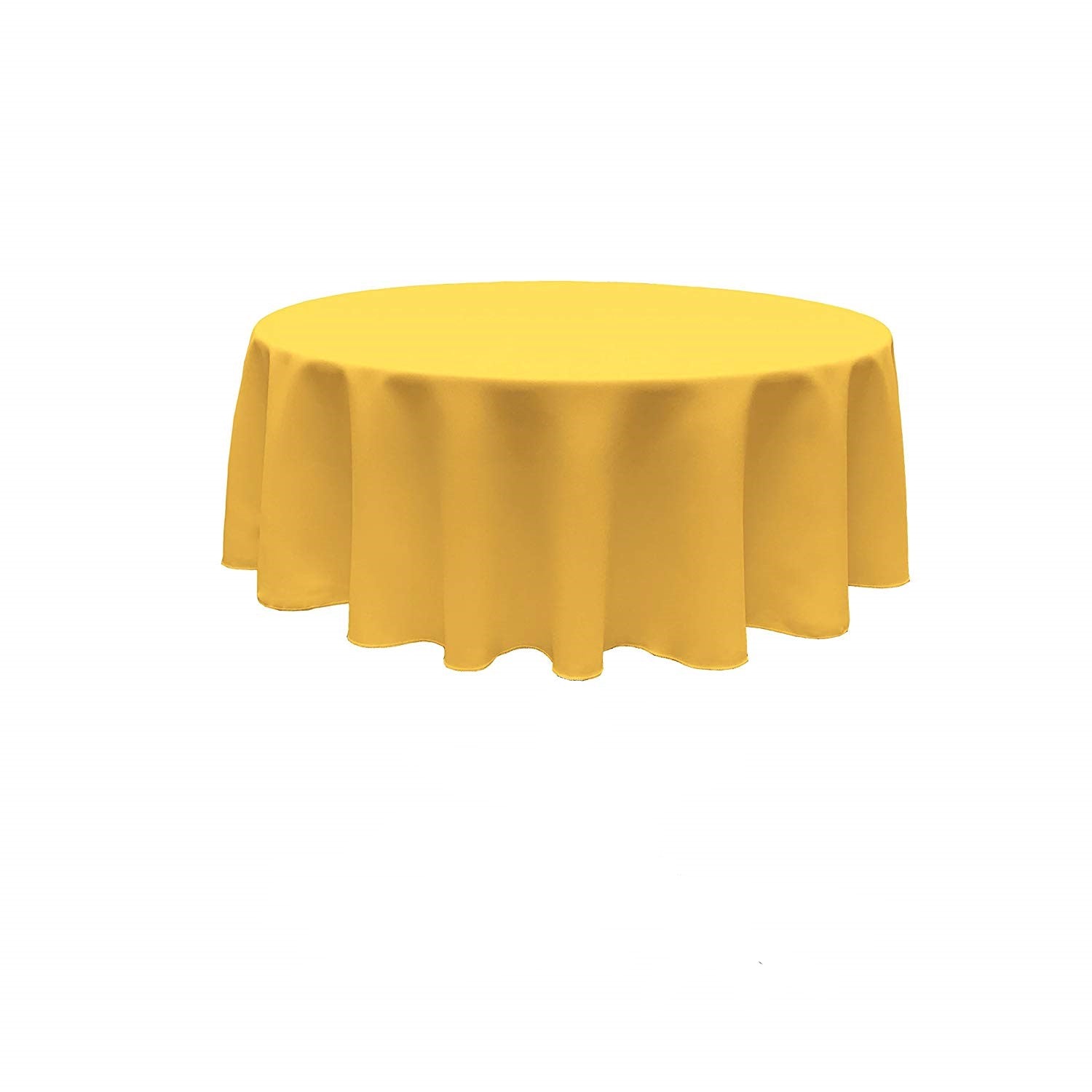 90" ROUND POLY POPPLIN SEAMLESS TABLECLOTH - New Creations Fabric & Foam Inc