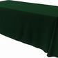 90" Wide by 132" Long Rectangular Polyester Poplin Seamless Tablecloth - Rounded Corners - New Creations Fabric & Foam Inc