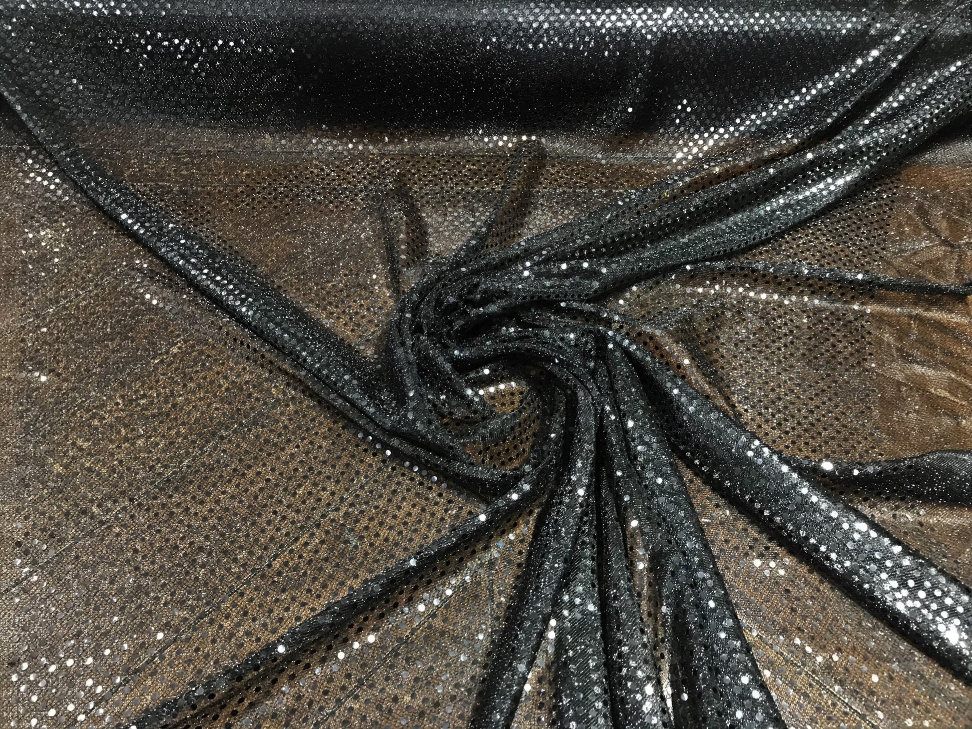 CONFETTI SEQUIN KNIT DOT (by the yard) - New Creations Fabric & Foam Inc