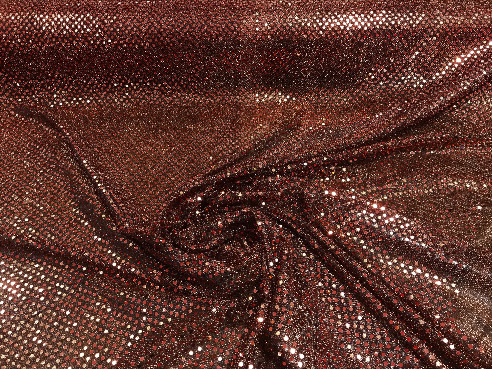 CONFETTI SEQUIN KNIT DOT (by the yard) - New Creations Fabric & Foam Inc