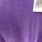 Dark purple shiny iridescent glitter stretch spandex design - Selena fabric - decorations - Halloween - sold by the yard - New Creations Fabric & Foam Inc