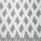 Erin Diamond Beaded Metallic Floral Embroider On a Mesh Lace Fabric - Sold By The Yard - New Creations Fabric & Foam Inc