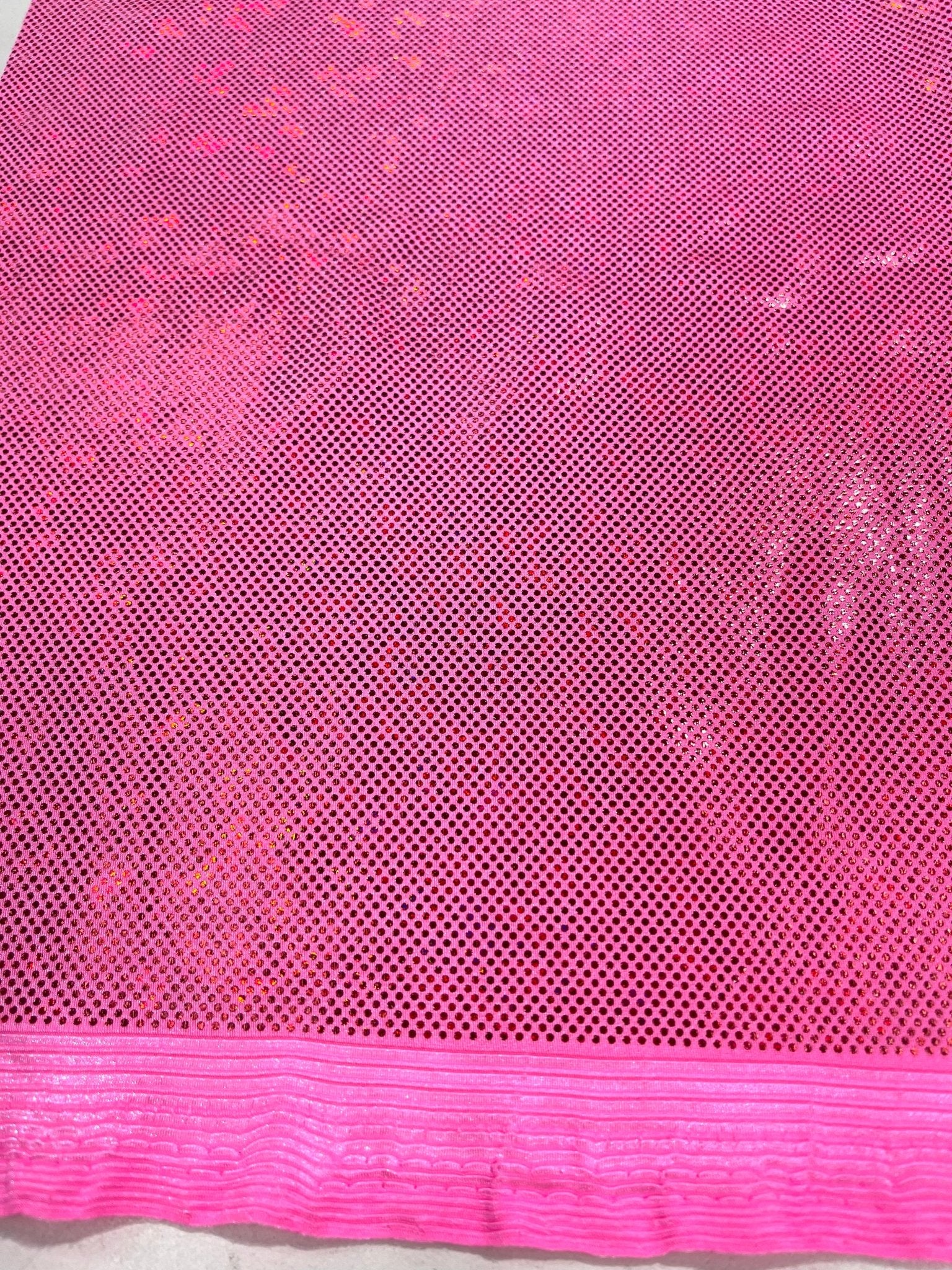 FOGGY SHATTERED GLASS FOIL SPANDEX FABRIC (by the yard) - New Creations Fabric & Foam Inc