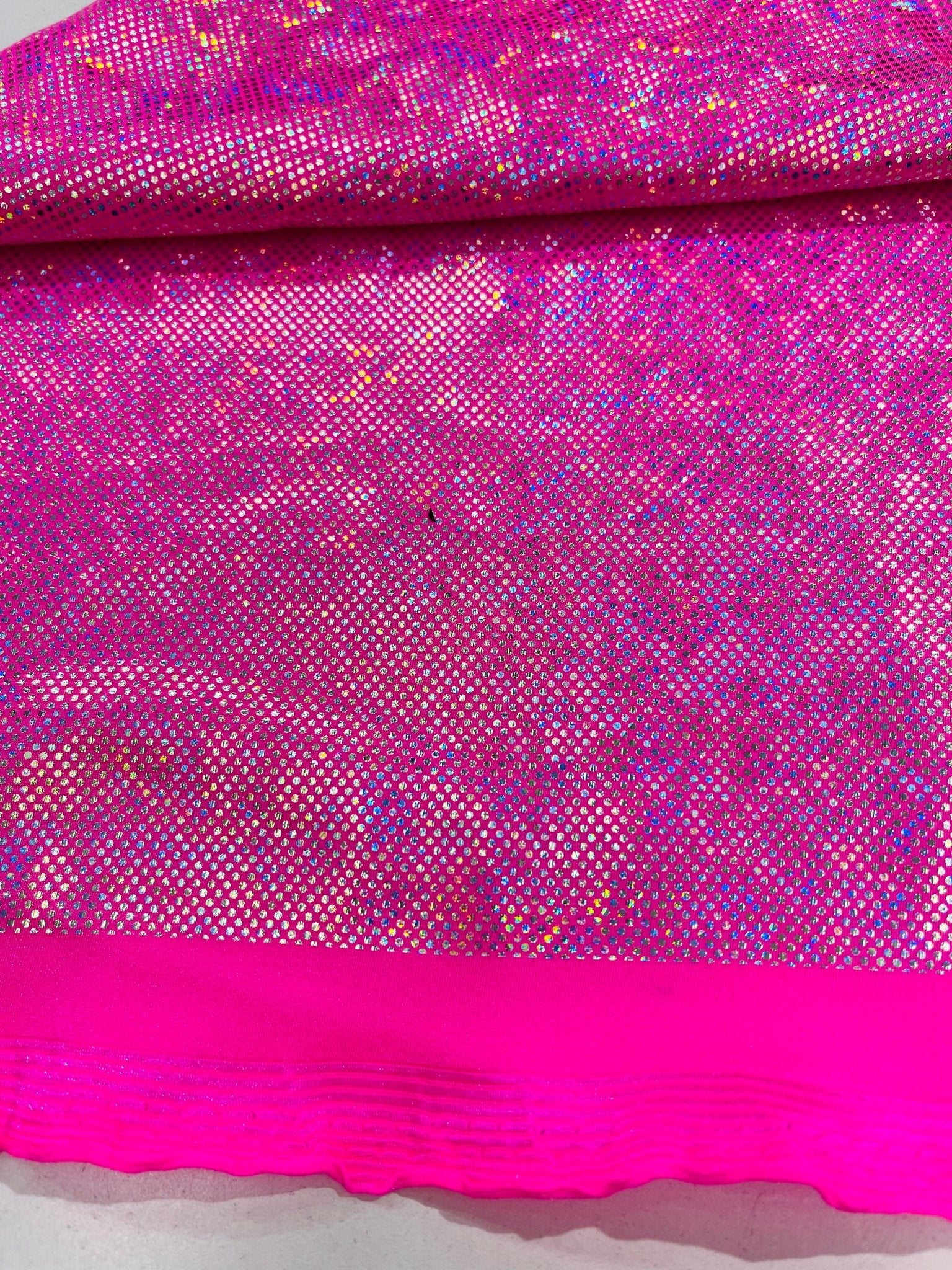 FOGGY SHATTERED GLASS FOIL SPANDEX FABRIC (by the yard) - New Creations Fabric & Foam Inc
