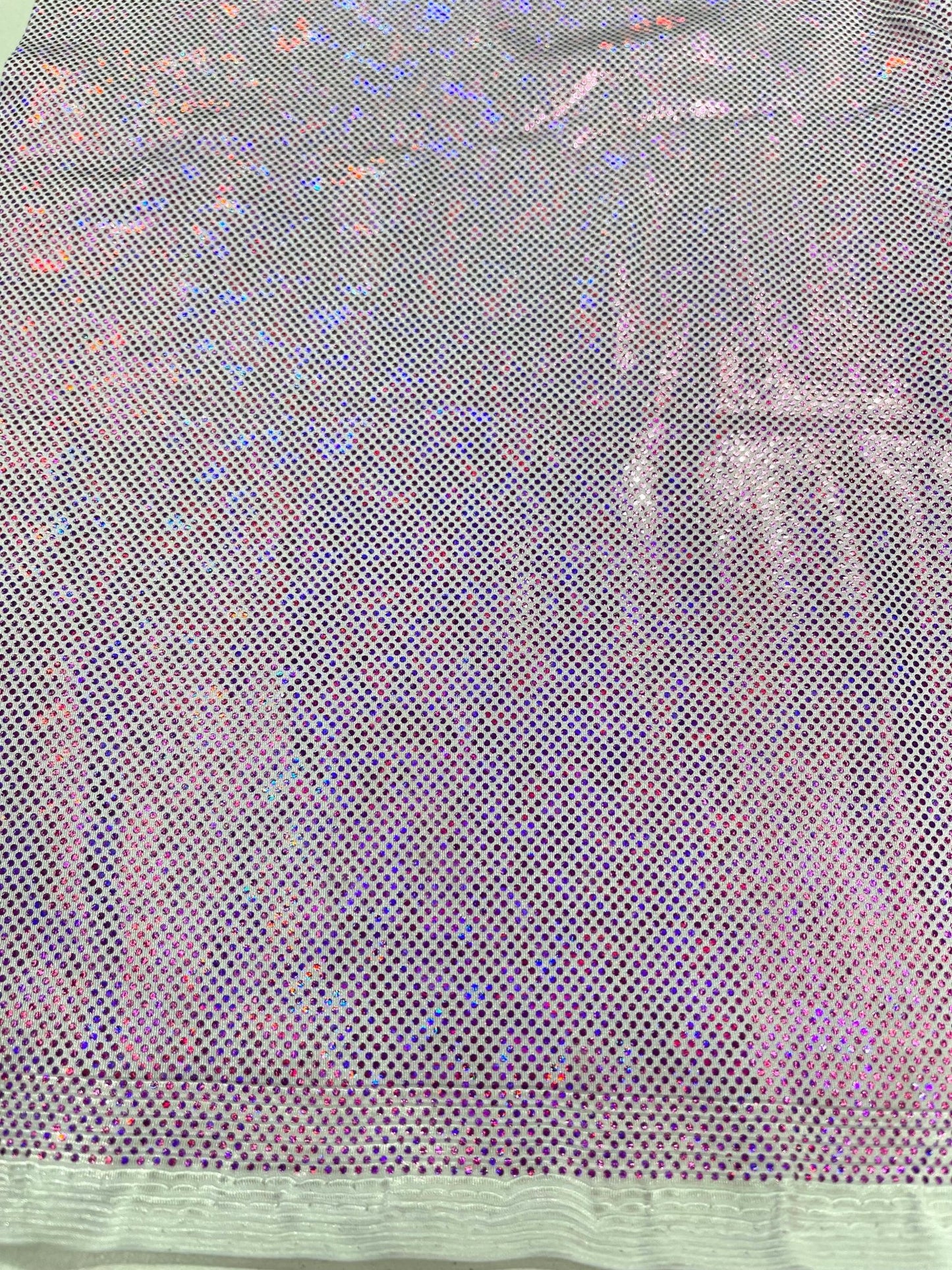 FOGGY SHATTERED GLASS FOIL SPANDEX FABRIC (by the yard) - New Creations Fabric & Foam Inc