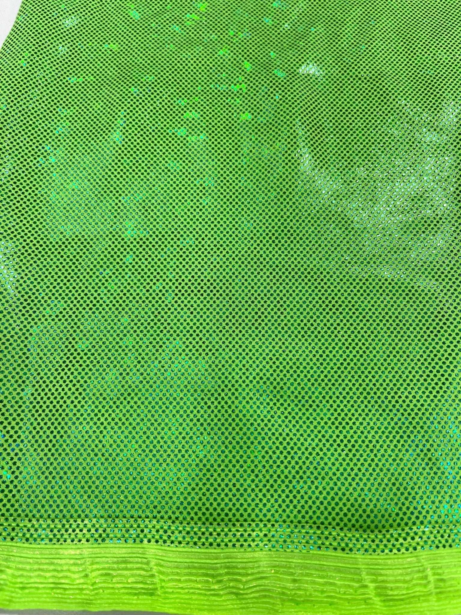 FOGGY SHATTERED GLASS FOIL SPANDEX FABRIC (by the yard) - New Creations Fabric & Foam Inc