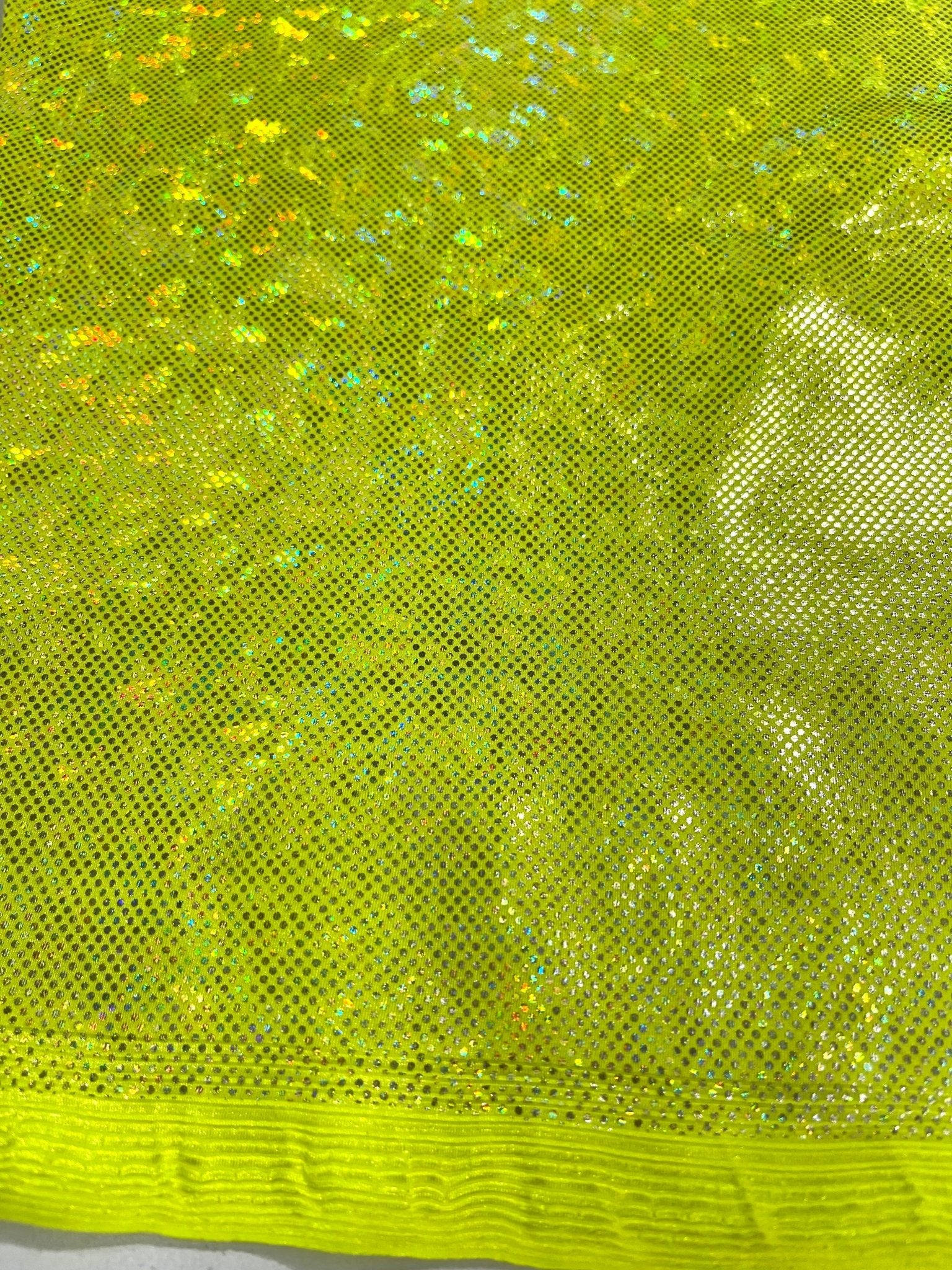 FOGGY SHATTERED GLASS FOIL SPANDEX FABRIC (by the yard) - New Creations Fabric & Foam Inc