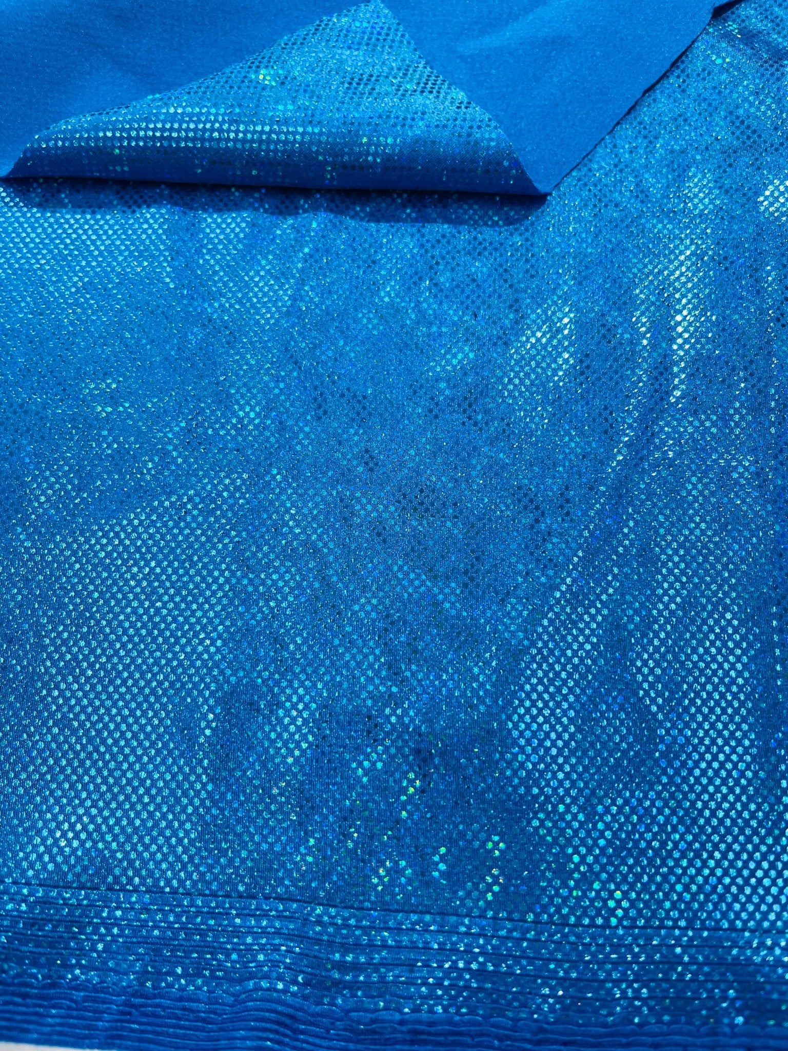 FOGGY SHATTERED GLASS FOIL SPANDEX FABRIC (by the yard) - New Creations Fabric & Foam Inc