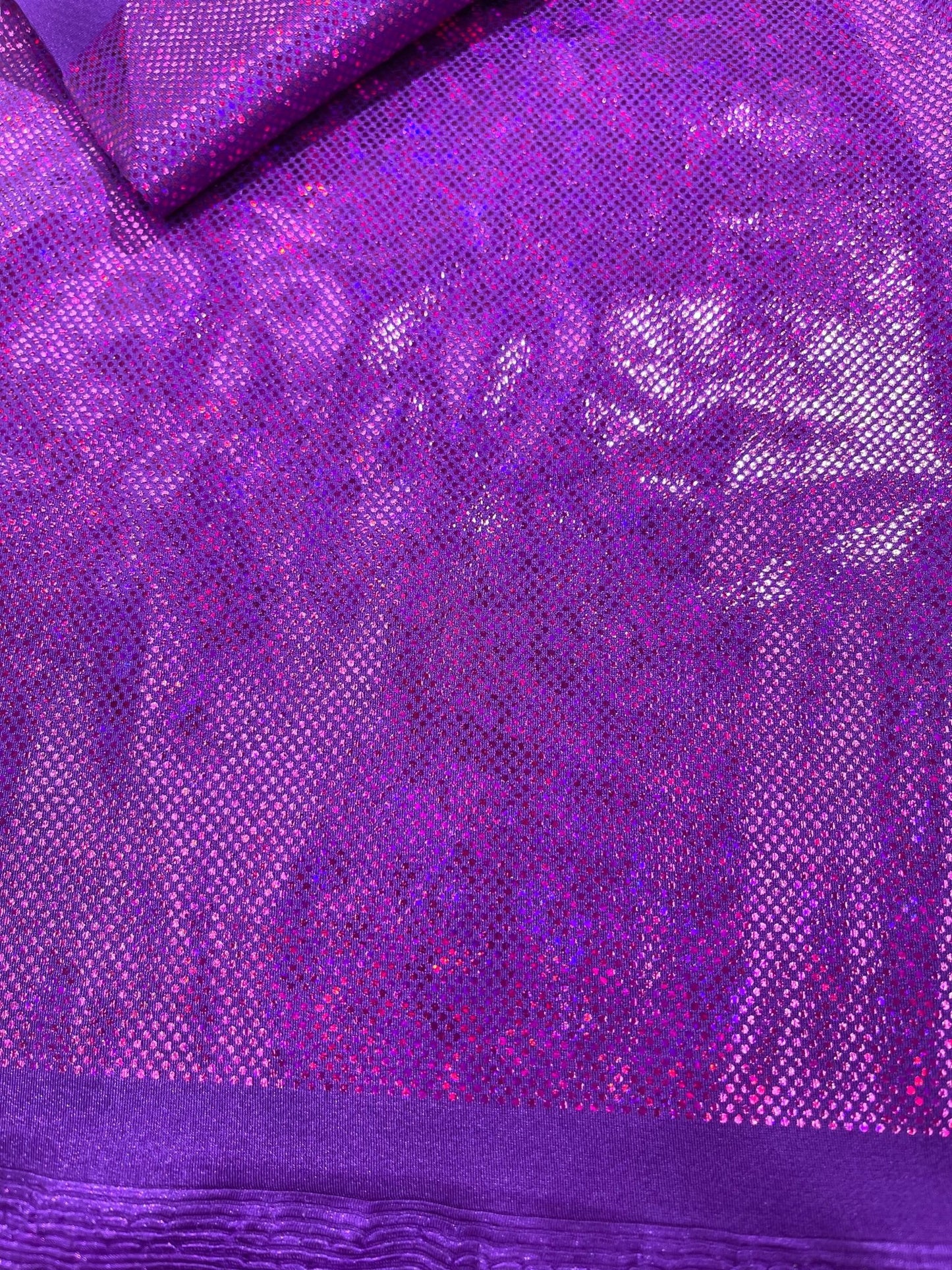 FOGGY SHATTERED GLASS FOIL SPANDEX FABRIC (by the yard) - New Creations Fabric & Foam Inc