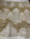 Fringe sequin Fabric 54” Wide| New Creations Fabric & Foam Inc. - New Creations Fabric & Foam Inc