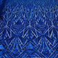 Geometric Sequin Fabric 54” Wide| New Creations Fabric & Foam Inc. - New Creations Fabric & Foam Inc