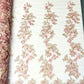 Scarlet 3d Floral Design Lace 54" Wide| New Creations Fabric & Foam Inc.