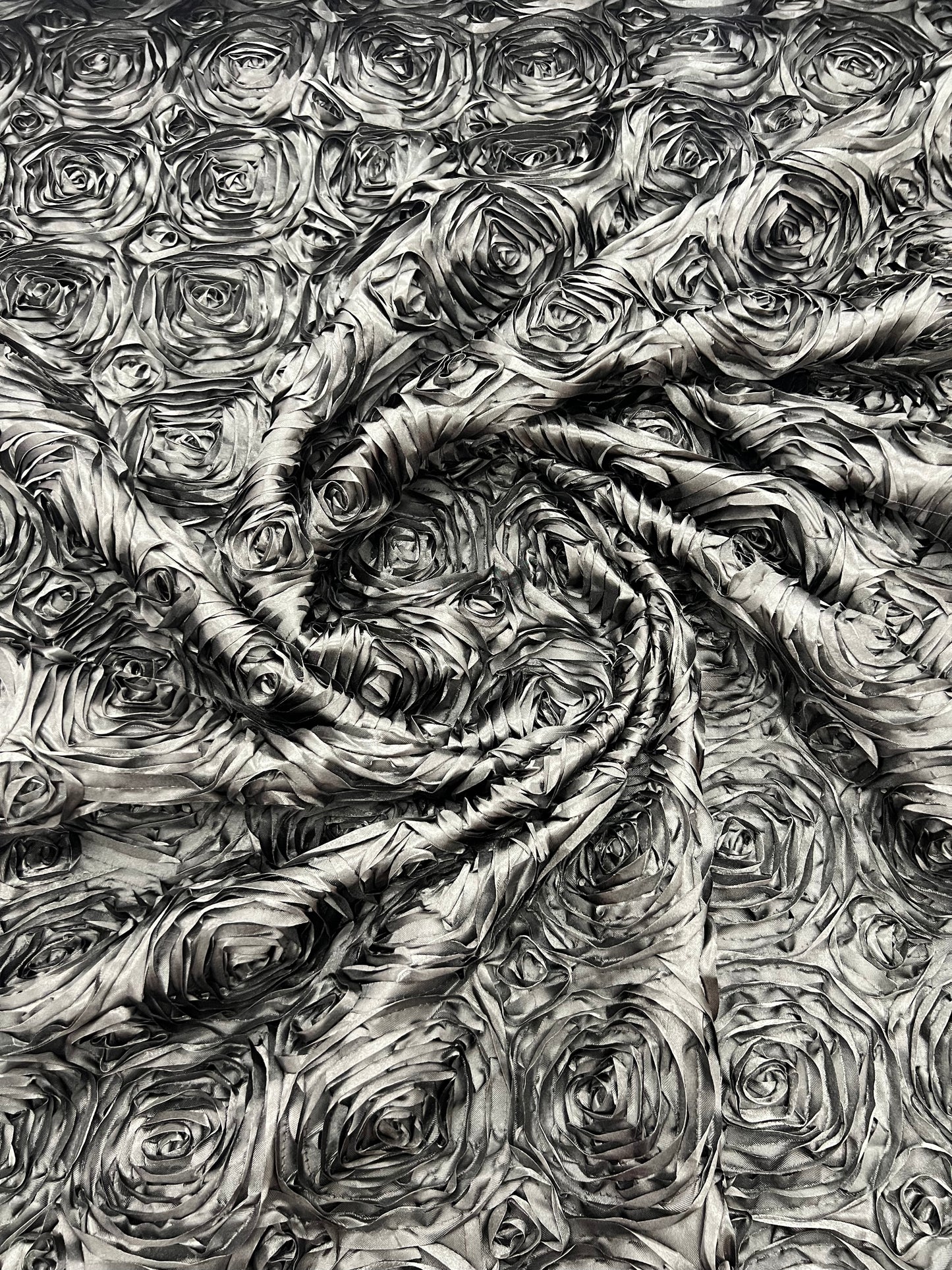 Rosette 3D Satin 54" Wide | New Creation Fabric & Foam Inc.