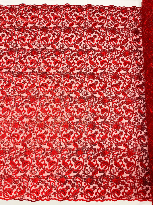 Angela Metallic corded lace 54" Wide| New Creations Fabric & Foam Inc.