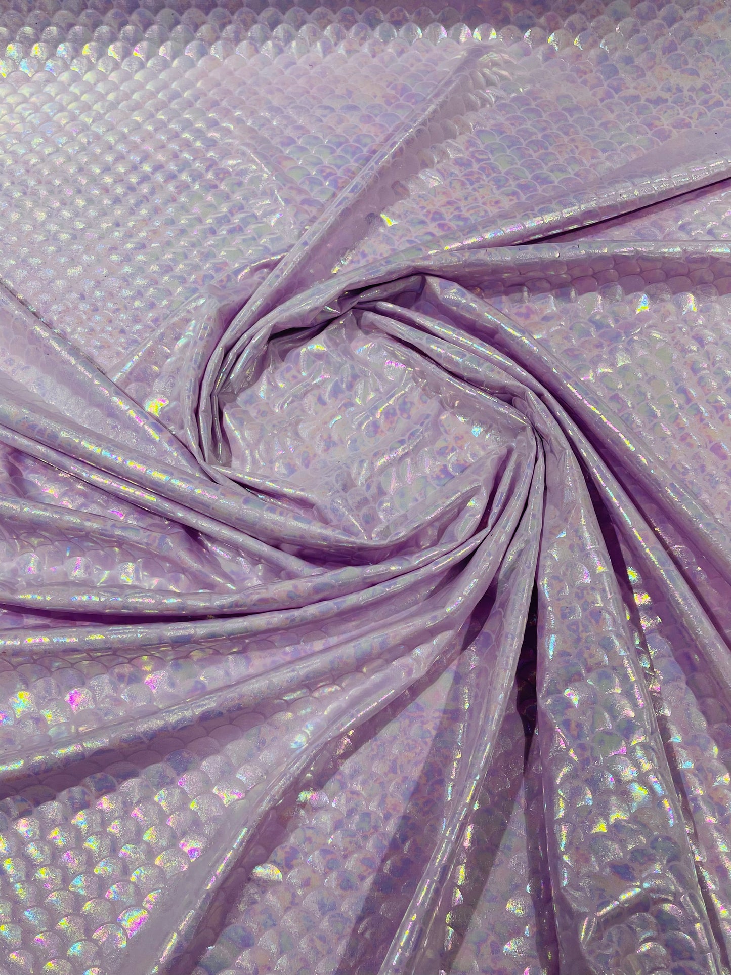 Mermaid Fish Foil Spandex 58" Wide | New Creation Fabric & Foam Inc.