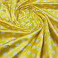 Polka Dot Satin 58" Wide| New Creations Fabric & Foam Inc.