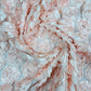 3D Roses On A Mesh 54" Wide| New Creations Fabric & Foam Inc.