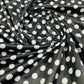 Polka Dot Satin 58" Wide| New Creations Fabric & Foam Inc.