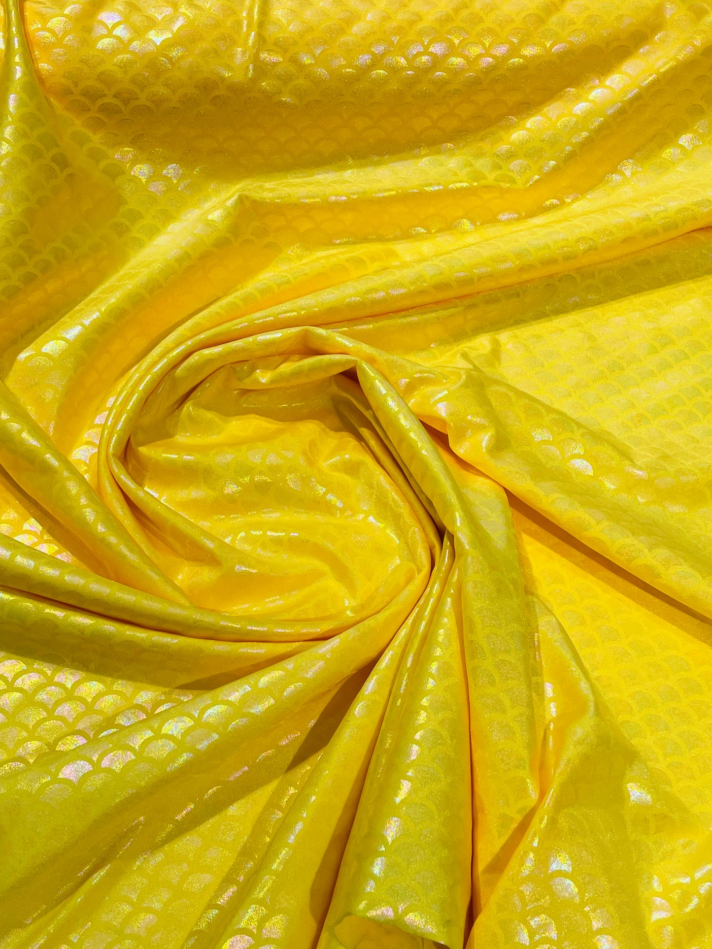 Mermaid Fish Foil Spandex 58" Wide | New Creation Fabric & Foam Inc.