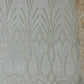 Heavy Beaded Damask Lace 54" Wide| New Creations Fabric & Foam Inc.