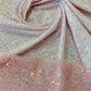 All Over Beaded Lace 54" Wide| New Creations Fabric & Foam Inc.