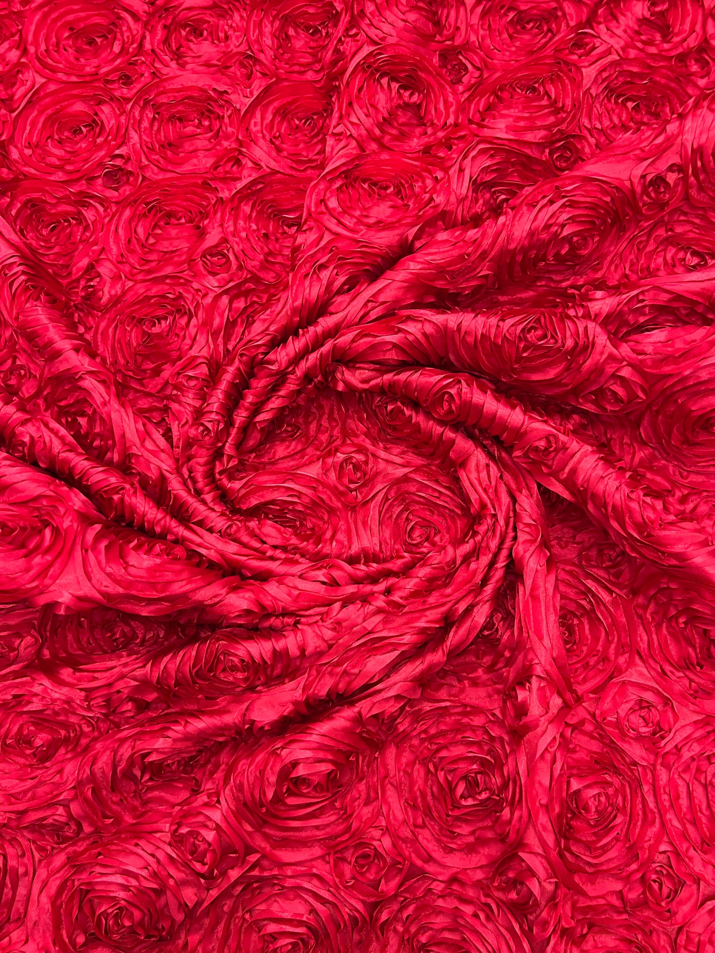 Rosette 3D Satin 54" Wide | New Creation Fabric & Foam Inc.