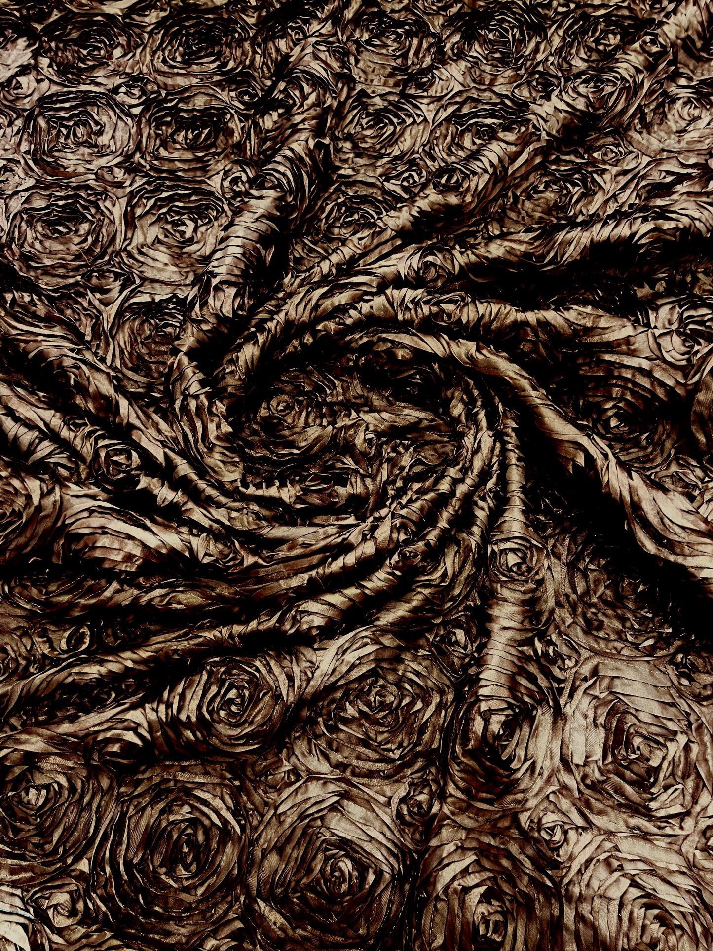 Rosette 3D Satin 54" Wide | New Creation Fabric & Foam Inc.