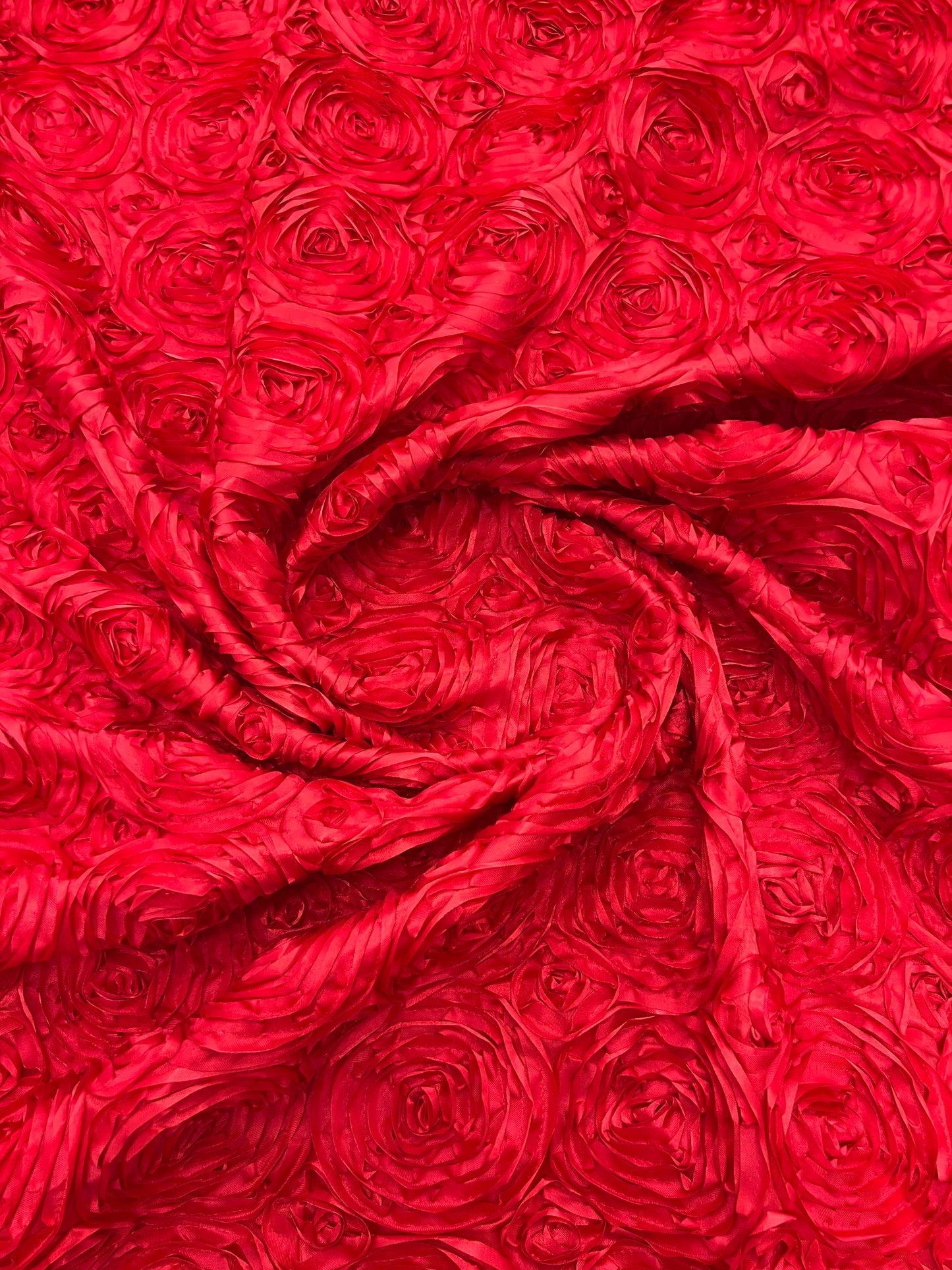 Rosette 3D Satin 54" Wide | New Creation Fabric & Foam Inc.