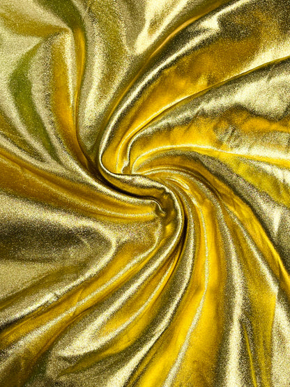 Metallic Foil Lame Spandex 54" Wide| New Creations Fabric & Foam Inc.